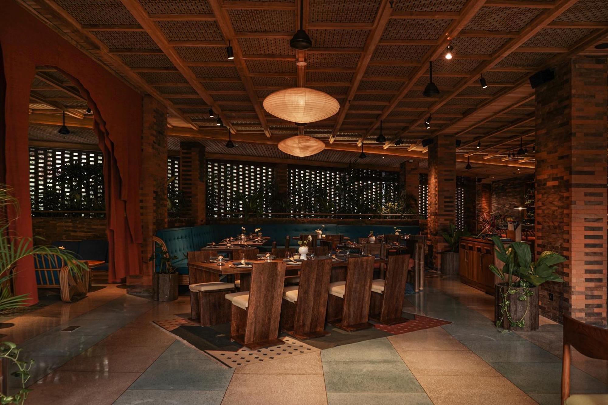 Potato Head Suites & Studios Seminyak Eksteriør bilde Interior of the restaurant